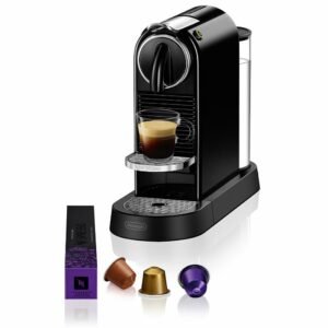 de'longhi nespresso citiz en 167.b machine à café 19 bar noir