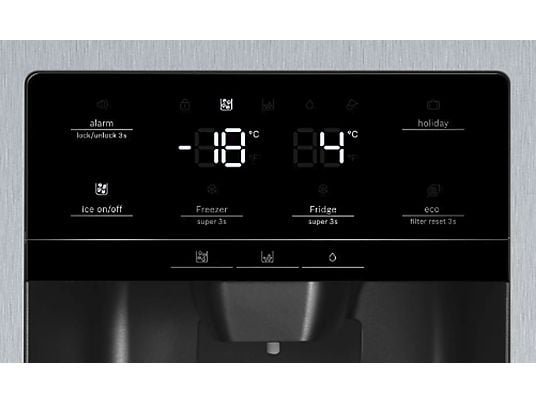 bosch kag 93 aiep série 6 side by side (e, 1787 mm large, inox antifingerprint) bosch kag 93 aiep série 6 side by side (e, 1787 mm large, inox antifingerprint)
