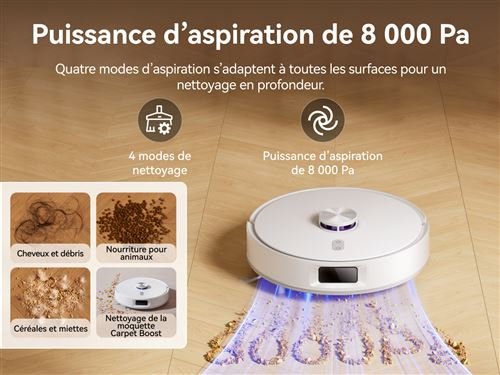 aspirateur robot narwal freo s blanc aspirateur robot narwal freo s blanc