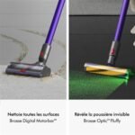 aspirateur balai dyson gen5 detect absolute 752 w gris et violet