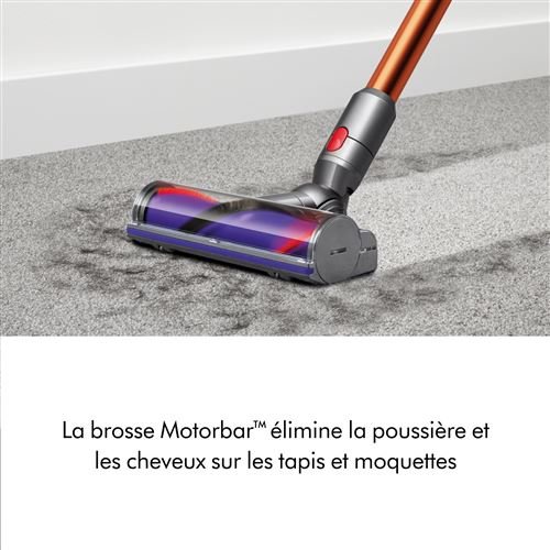 aspirateur balai dyson v10 absolute 525 w cuivre et gris aspirateur balai dyson v10 absolute 525 w cuivre et gris