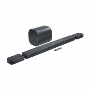 jbl bar 1300 m2, barre de son a 11.1.4 canaux avec haut parleurs surround detachables, dolby