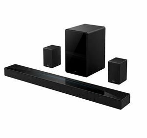 barre de son 7.1.4 ch dolby atmos avec caisson de basses sans fil