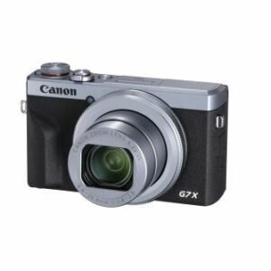 Compact pour Vlogging Canon PowerShot G7X Mark III Silver + 2éme batterie
