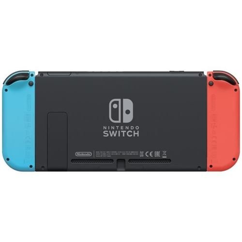 console nintendo switch avec paire de joy con sans fil rouge et bleu neon v3 console nintendo switch avec paire de joy con sans fil rouge et bleu neon v3