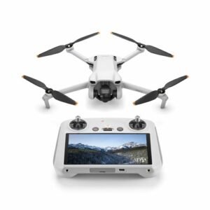 drone dji mini 3 avec télécommande écran intégré gris