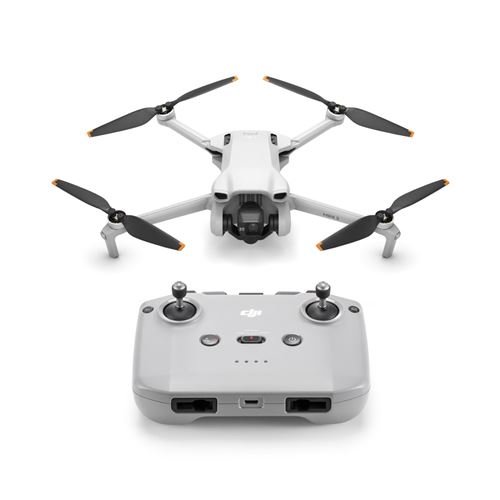 drone dji mini 3 avec télécommande sans écran gris drone dji mini 3 avec télécommande sans écran gris