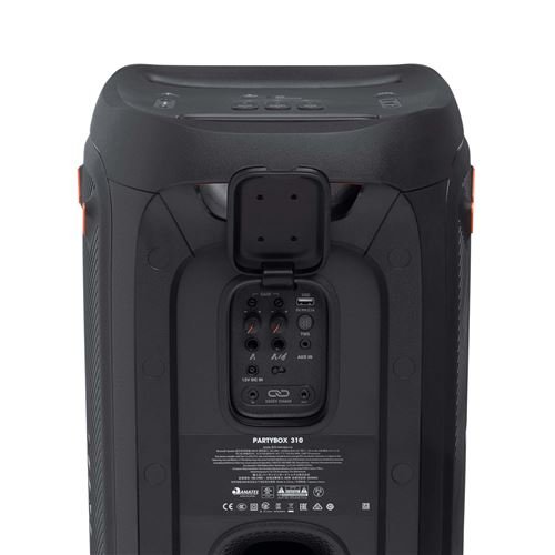 enceinte highpower lumineuse bt jbl partybox 310 noir enceinte highpower lumineuse bt jbl partybox 310 noir