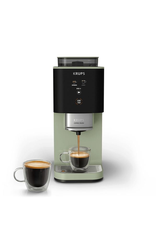 machine à café à grain krups sa401le0 coffee crush vert machine à café à grain krups sa401le0 coffee crush vert