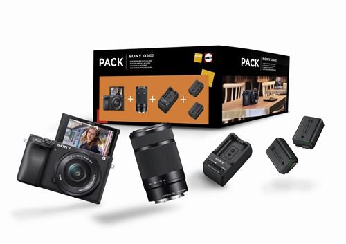 pack fnac appareil photo hybride sony a6400 noir + objectif e pz 16 50 mm f/3.5 5.6 oss + pack fnac appareil photo hybride sony a6400 noir + objectif e pz 16 50 mm f/3.5 5.6 oss +