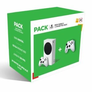 pack xbox series s + manette robot white