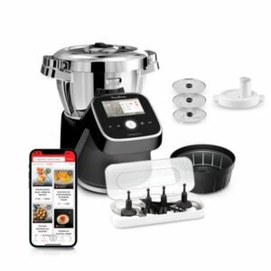 robot cuiseur moulinex i companion touch pro xl hf93d810 1550 w noir